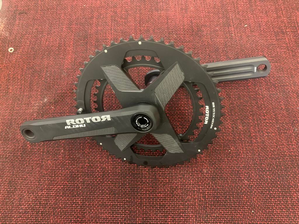 Aldhu crankstel Rotor 170/172/175mm, Gebruikt, De ruyterstraat 86, Overige typen, Cycling@steenbergen.cc