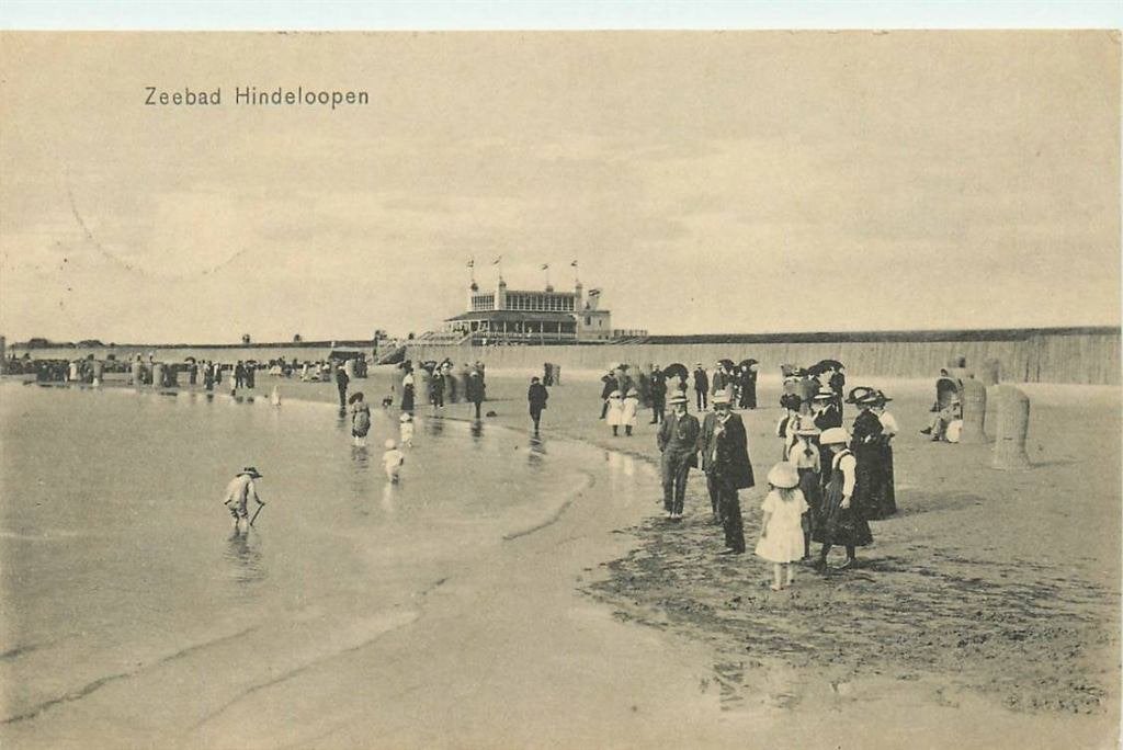 388-227-035 Hindeloopen Zeebad, Verzenden, Voor 1920, Friesland