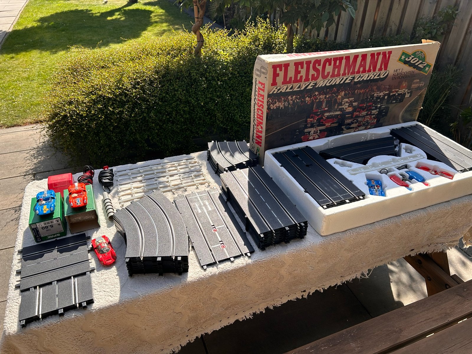 Fleischmann Rallye Monte Carlo Racebaan (2 stuks), Fleischmann, Ophalen of Verzenden, Elektrisch, Racebaan