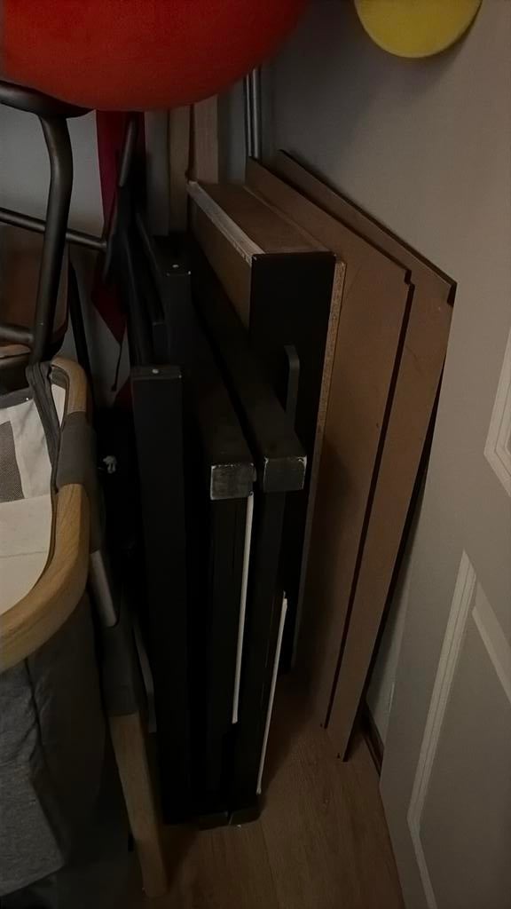 Zwarte babybox, Kinderen en Baby's, Boxen, Ophalen, Gebruikt, Vierkant