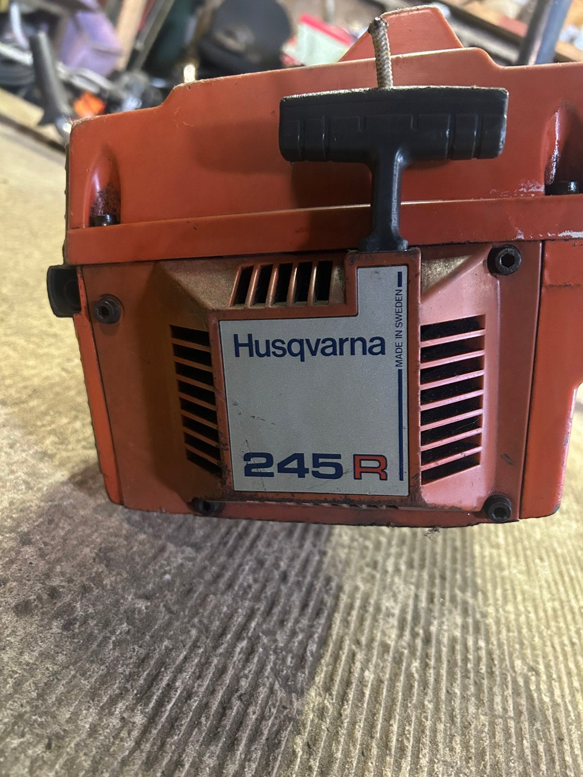 Husqvarna 245R Bosmaaier., Tuin en Terras, Ophalen of Verzenden, Gebruikt, 10 tot 30 cm, Benzine