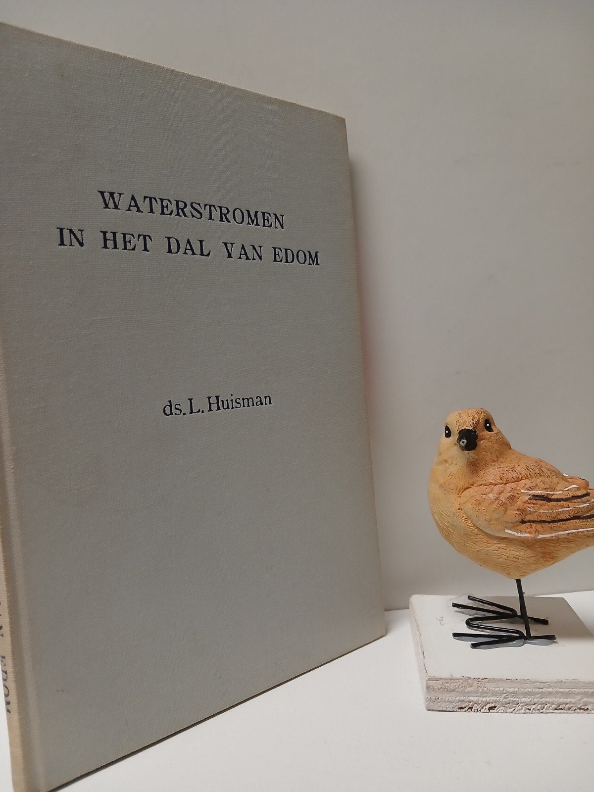 Huisman, Ds. L.; Waterstromen in het dal van Edom, Boeken, Ophalen of Verzenden, Gelezen, Christendom | Protestants