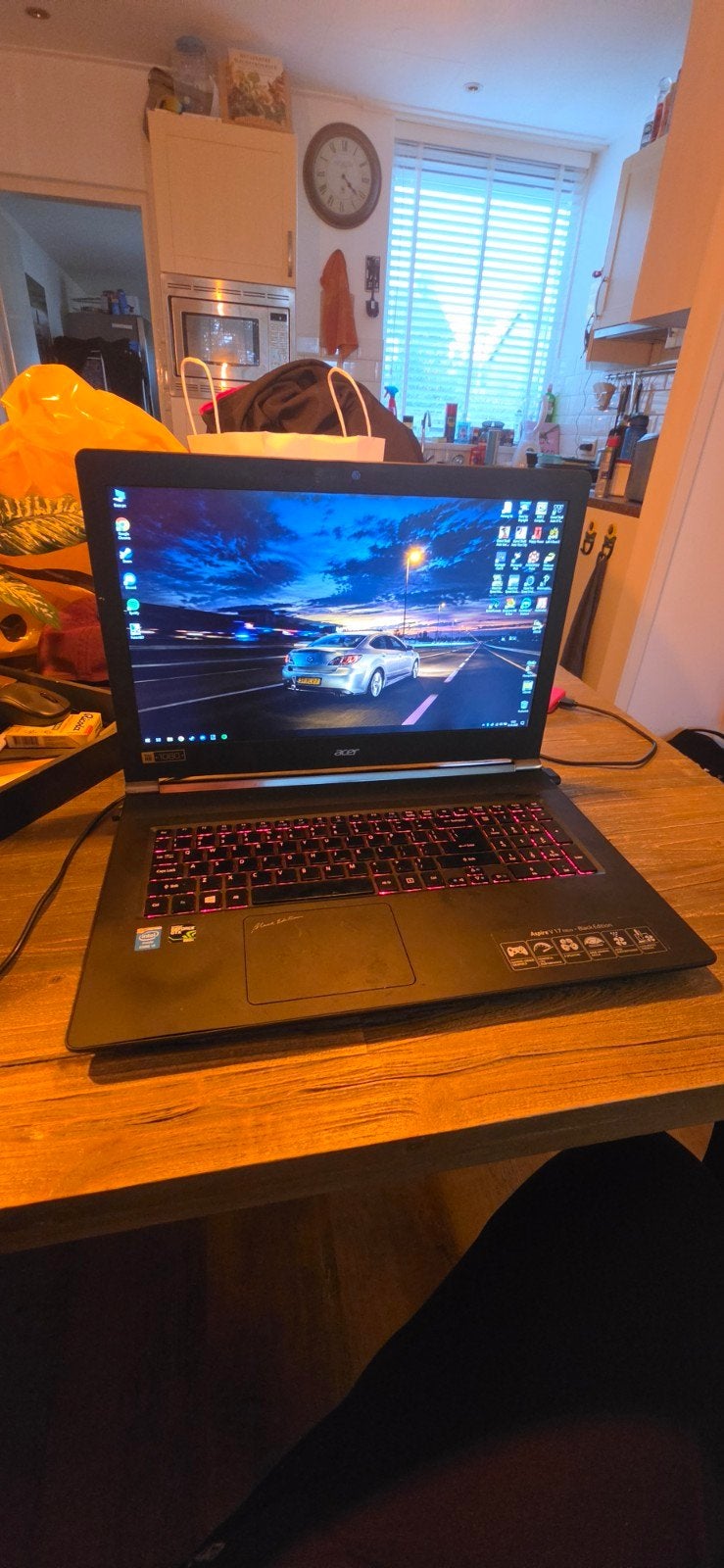 Acer Nitro V17 Gaming Laptop 17 inch, Met videokaart, 2 tot 3 Ghz, 8 GB, Ophalen of Verzenden