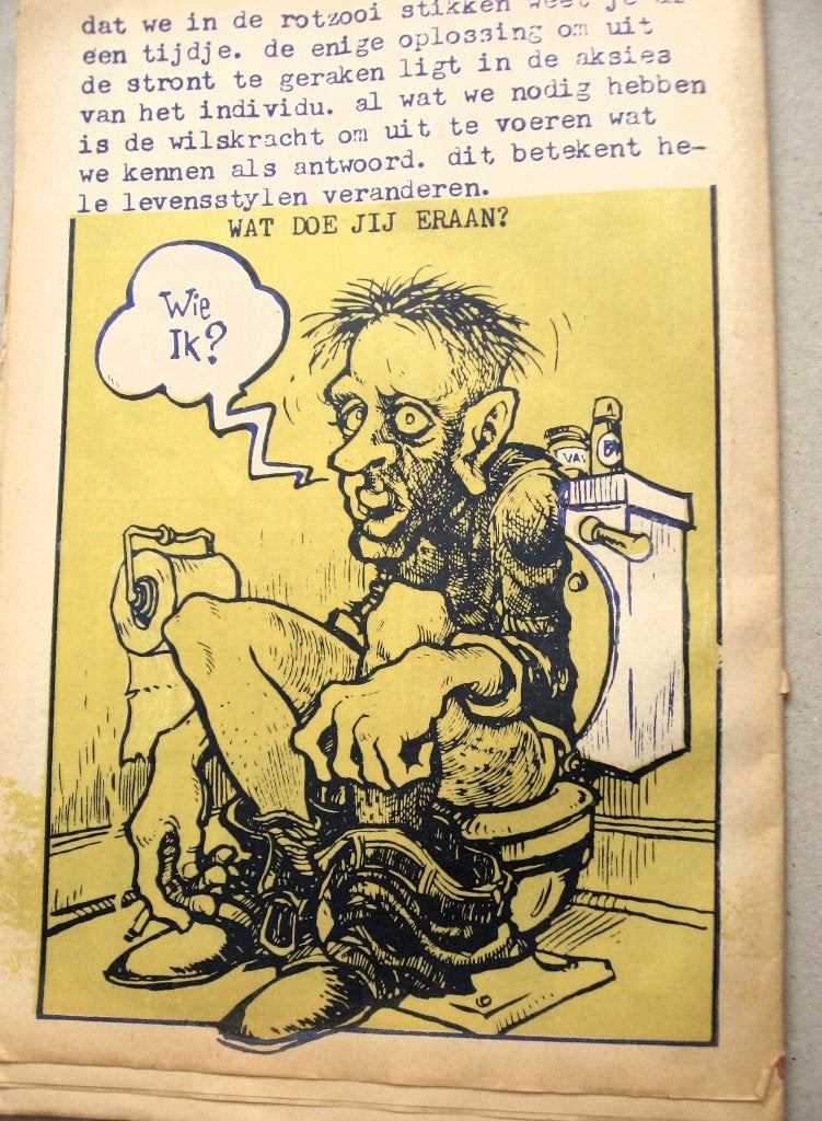 Ding, Belgische underground/onderwater krant 1971 nr. 10, Ophalen of Verzenden, 1960 tot 1980, Buitenland, Tijdschrift