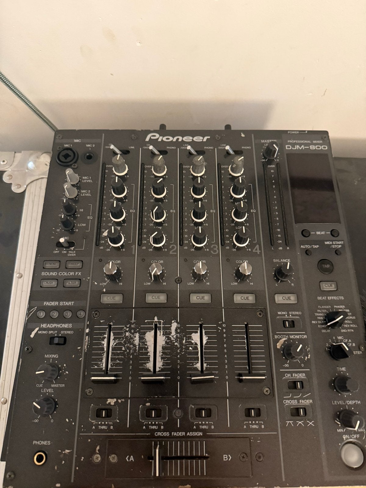 Pioneer DJM-800 DJ Mixer - Gebruikt - Werkt Perfect, Muziek en Instrumenten, Dj-sets en Draaitafels, Ophalen, Gebruikt, Dj-set