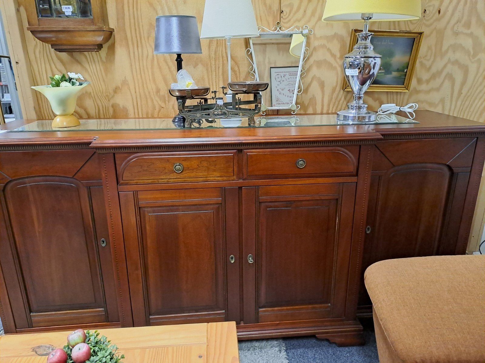 Zgan Dressoir, Ophalen, Met lade(s), Klassiek, 150 tot 200 cm