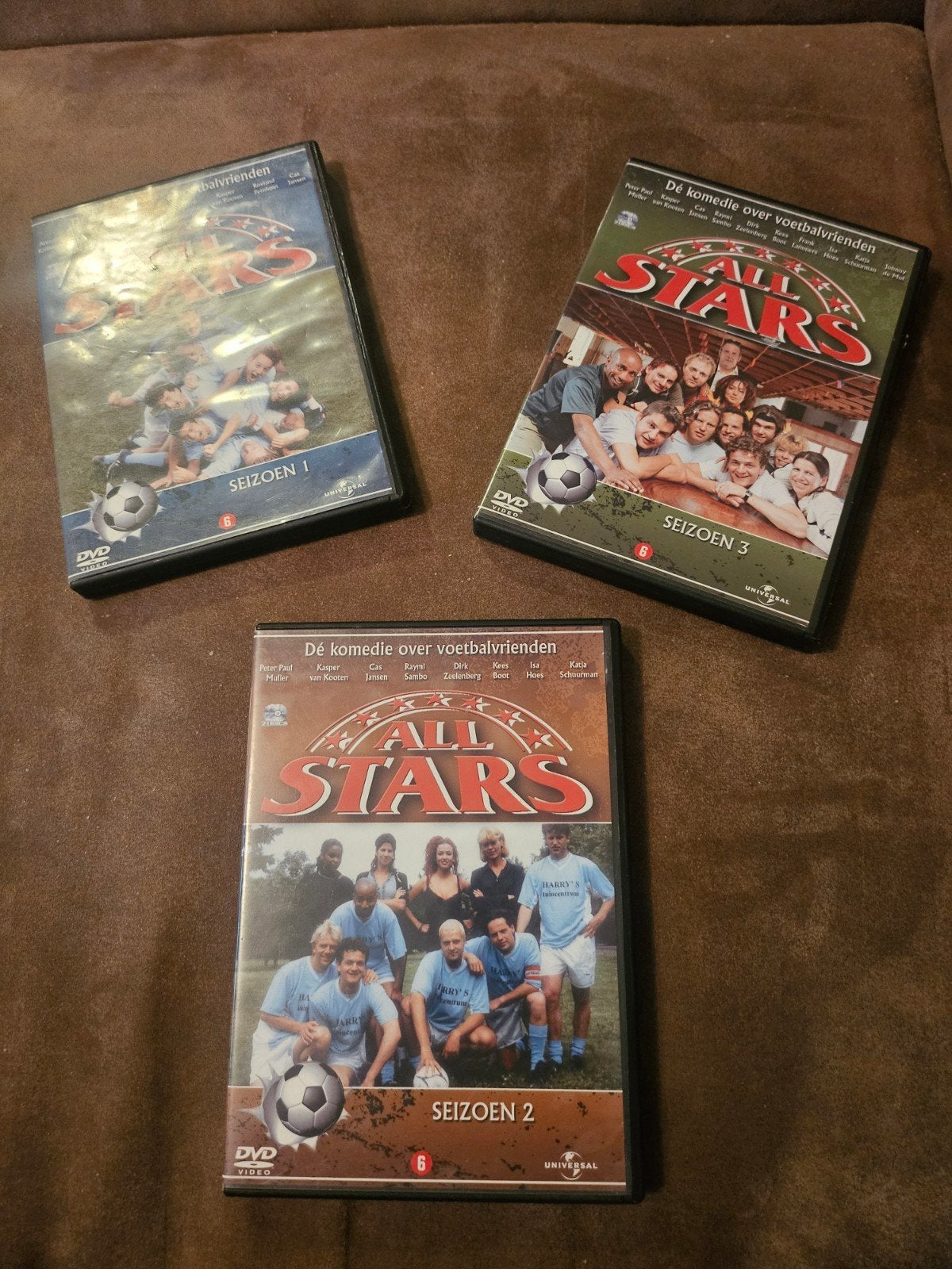 All Stars DVD Boxset - Seizoen 1, 2 & 3, Cd's en Dvd's, Dvd's | Tv en Series, Gebruikt, Seizoen 1, Komedie, Vanaf 6 jaar