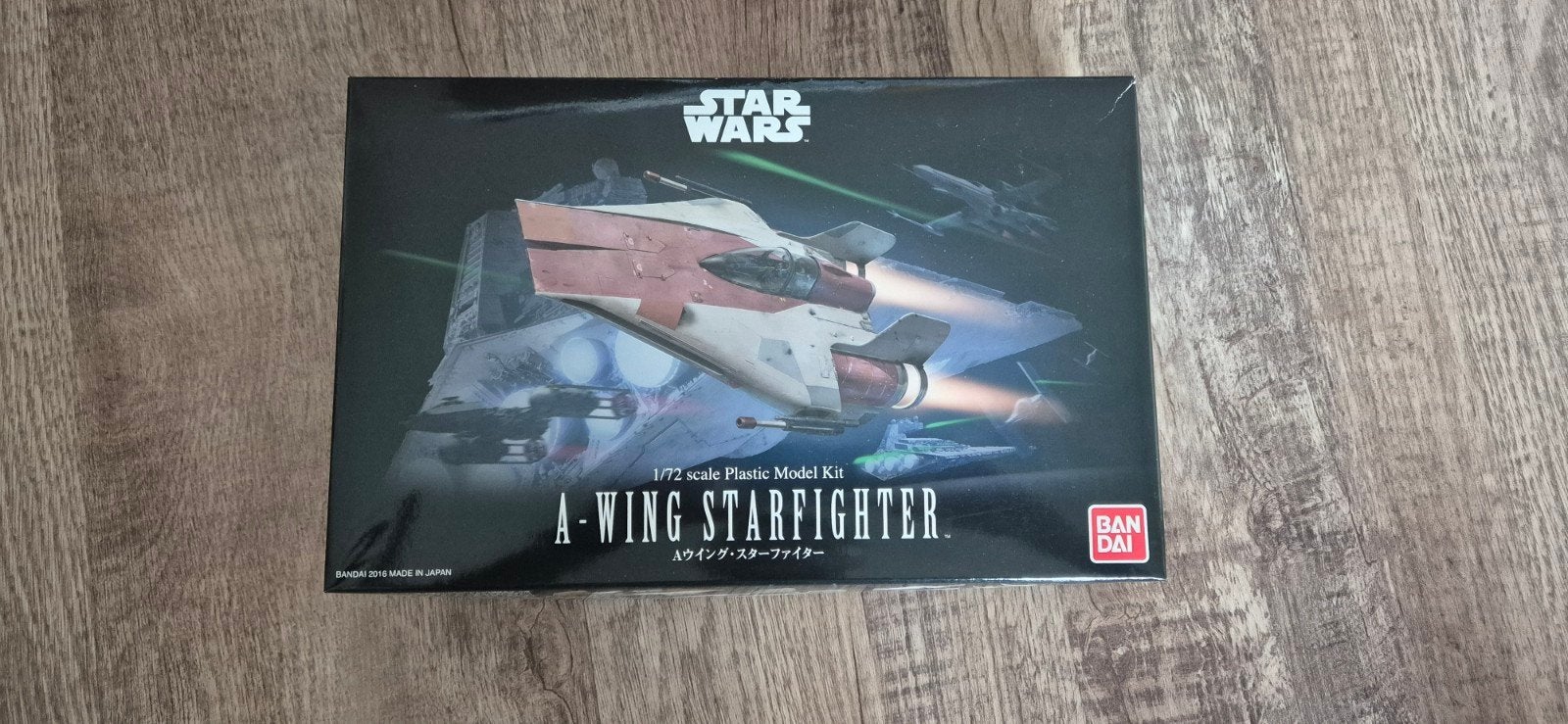 BANDQI Star Wars A-Wing Starfighter model kit 1/72, Overige merken, 1:72 tot 1:144, Nieuw, Ophalen of Verzenden