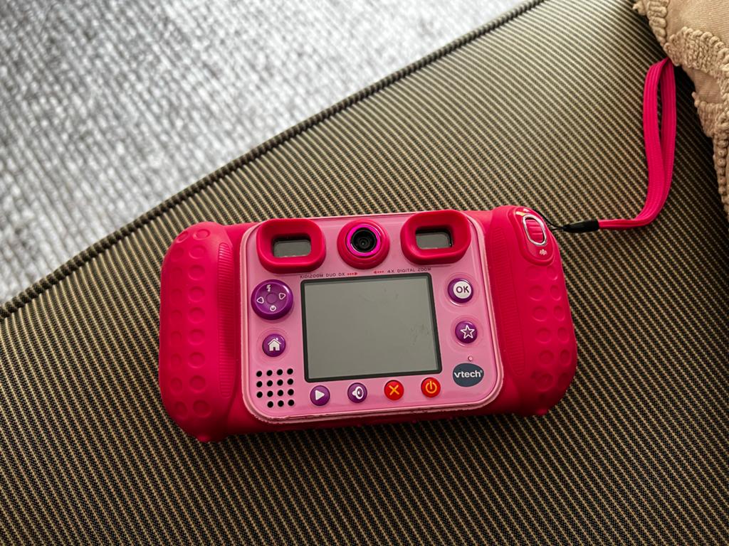 VTech Kidizoom Duo DX 5.0 MP Digitale Camera Roze, Kinderen en Baby's, Speelgoed | Vtech, Ophalen of Verzenden, Zo goed als nieuw