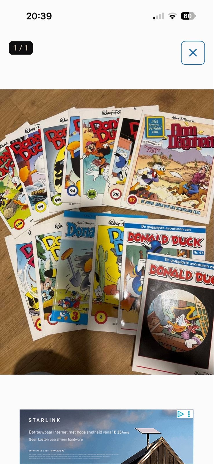 Donald Duck stripboeken - 13 stuks, Boeken, Meerdere stripboeken, Ophalen, Gelezen