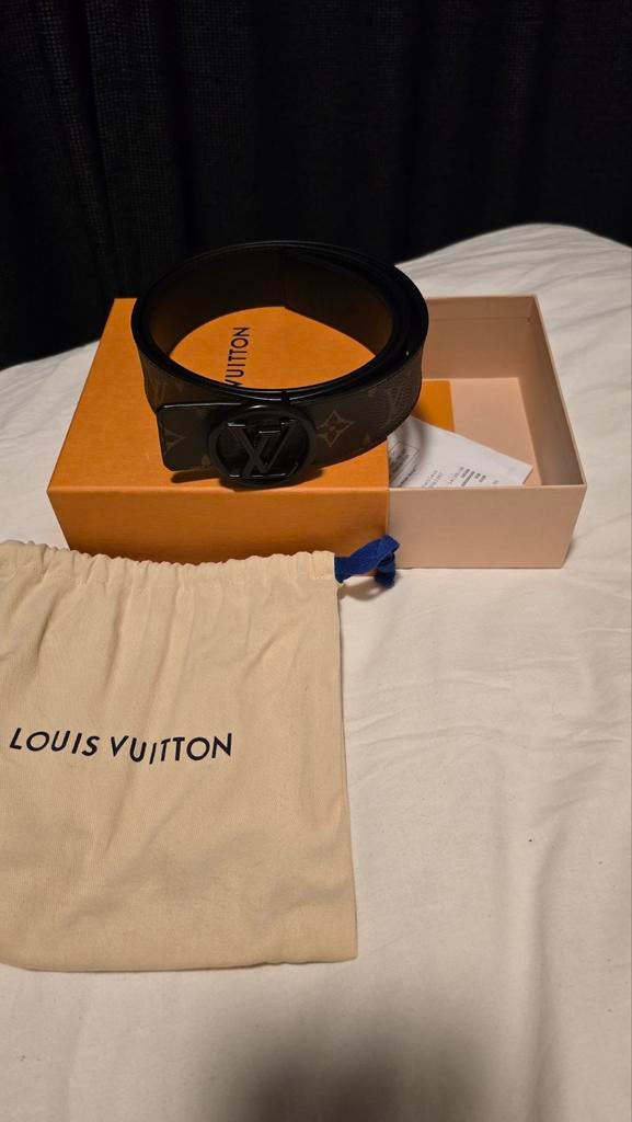 Orginele Louis Vuitton riem maat 95 nieuw in doos, Ophalen, Nieuw, Zwart, Minder dan 95 cm