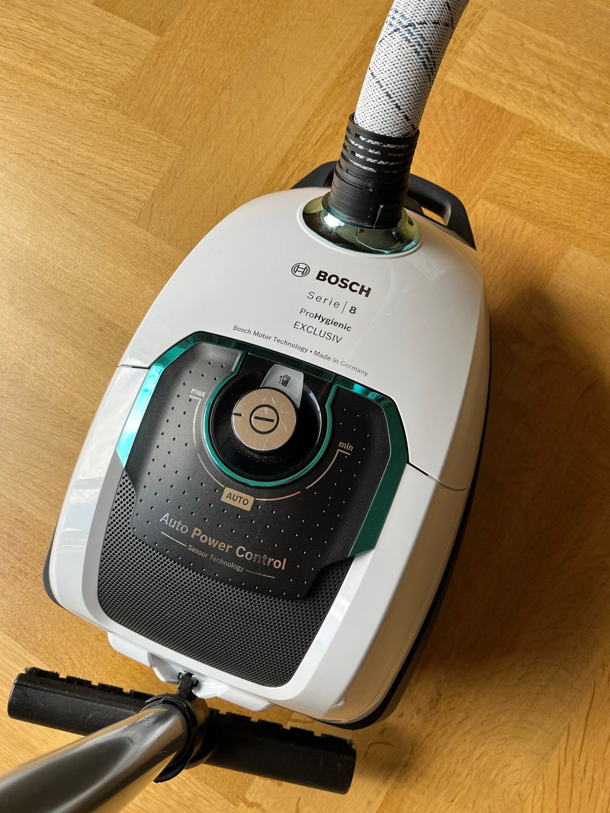 Bosch Serie | 8 ProHygienic 15mtr snoer EXCLUSIV Stofzuiger, Witgoed en Apparatuur, Stofzuigers, Zo goed als nieuw, Sledestofzuiger