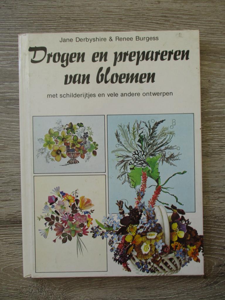 Drogen en prepareren van bloemen - Jane Derbyshire & Renee, Ophalen of Verzenden, Gelezen, Overige onderwerpen