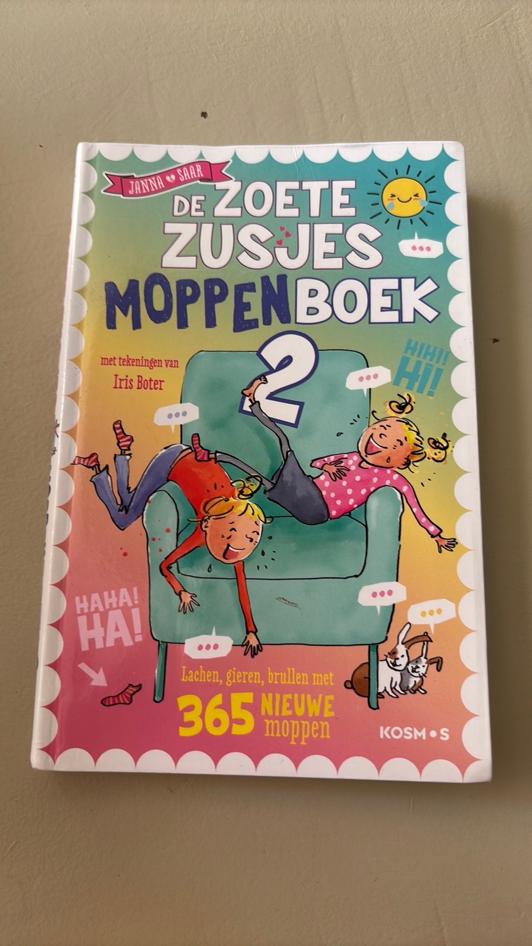 Hanneke de Zoete - De Zoete Zusjes moppenboek 2, Fictie algemeen, Ophalen of Verzenden, Zo goed als nieuw, Hanneke de Zoete