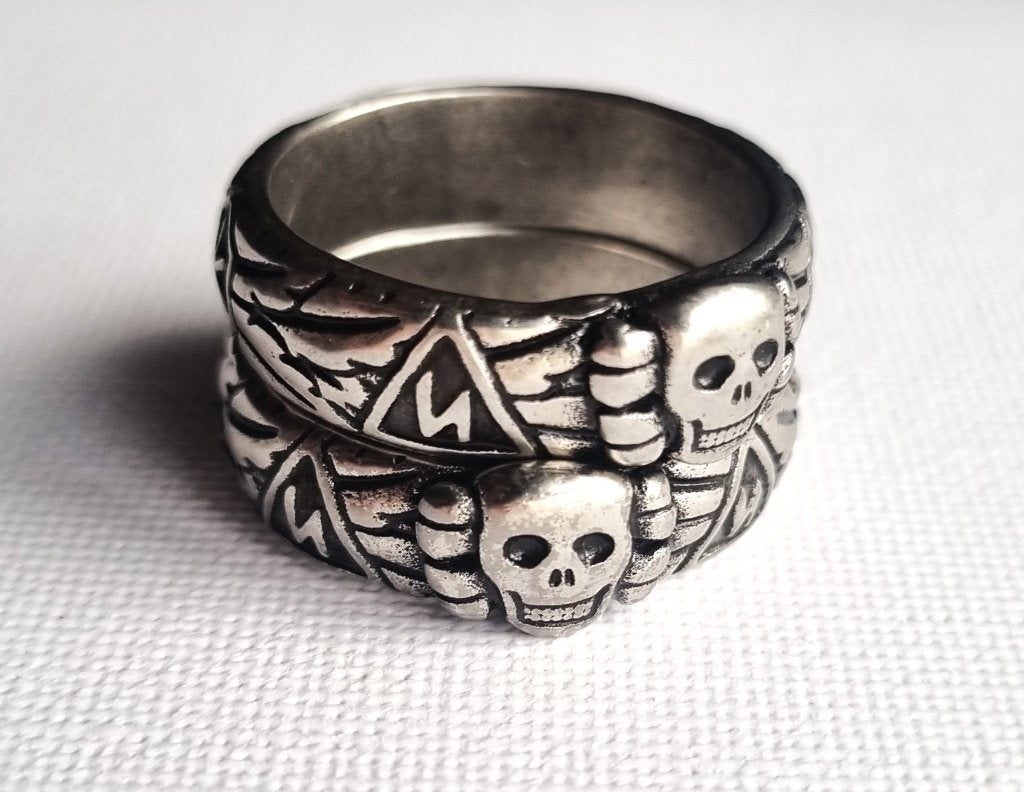 Duitse ring .925 sterling silver, Verzamelen, Militaria | Tweede Wereldoorlog, Ophalen, Duitsland