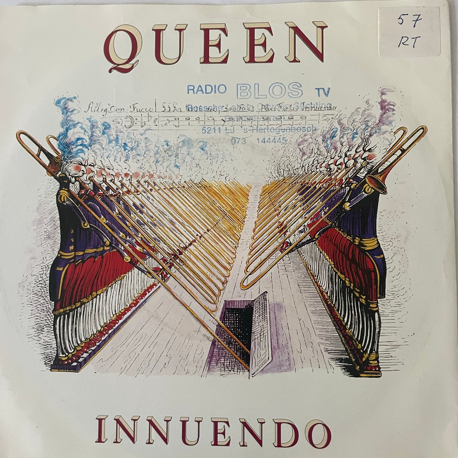 Queen - Inuendo, Ophalen of Verzenden, Zo goed als nieuw, Pop