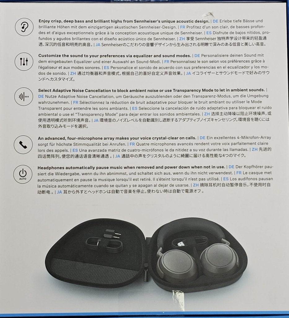 Sennheiser Momentum 4 - Grijs | Nieuw, Audio, Tv en Foto, Koptelefoons, Sennheiser Nederland BV, Sennheiser, Nieuw, Ophalen of Verzenden
