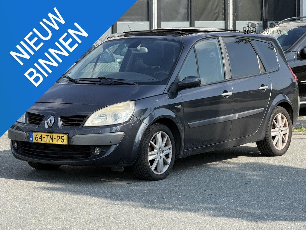 Renault Grand Scénic 2.0-16V Tech Line 7p. 06-03-2027 APK |, Auto's, Renault, Voorwielaandrijving, 1998 cc, Gebruikt, 4 cilinders