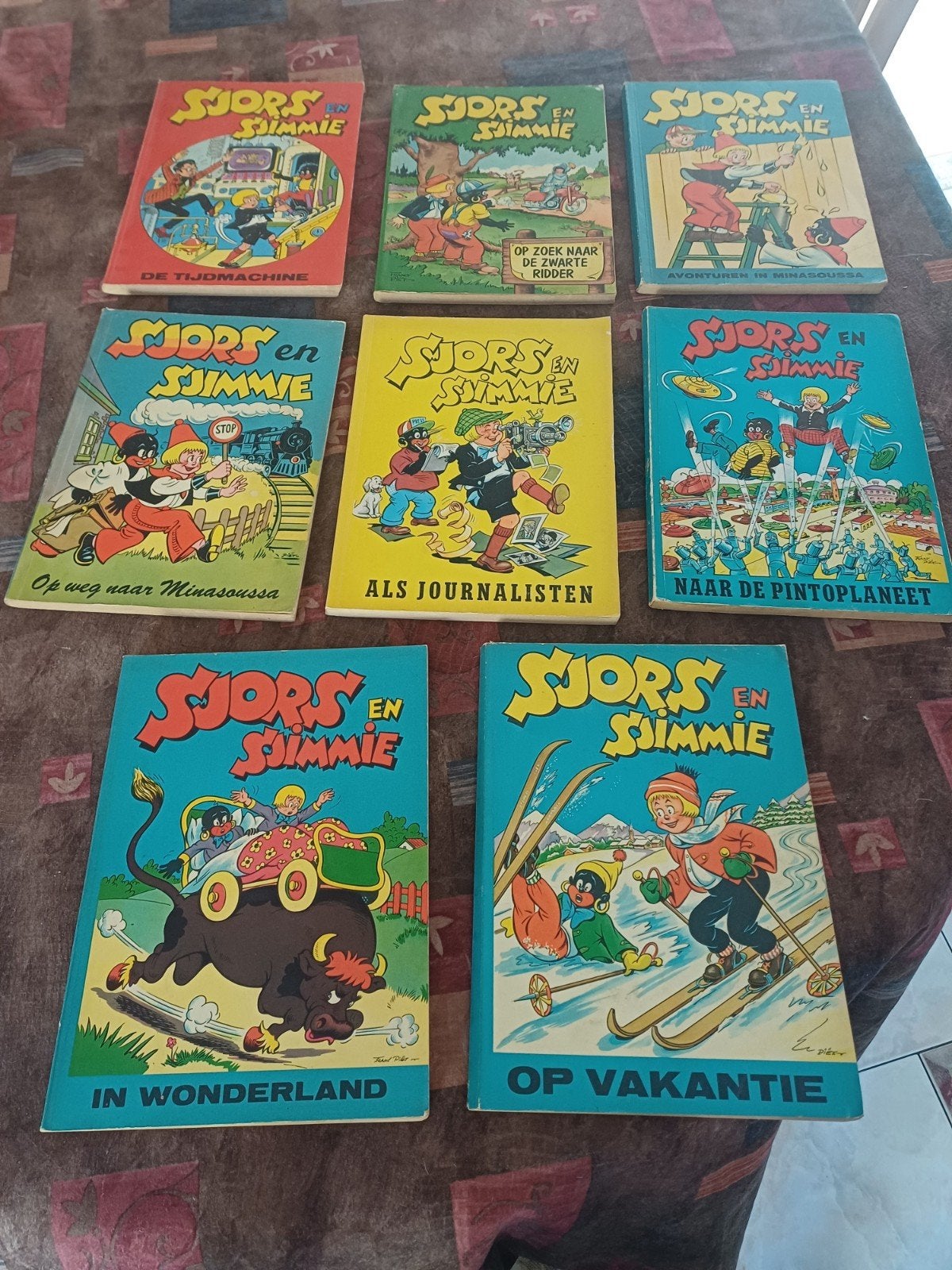 SJORS en SJIMMIE, Eén stripboek, Ophalen of Verzenden, Gelezen