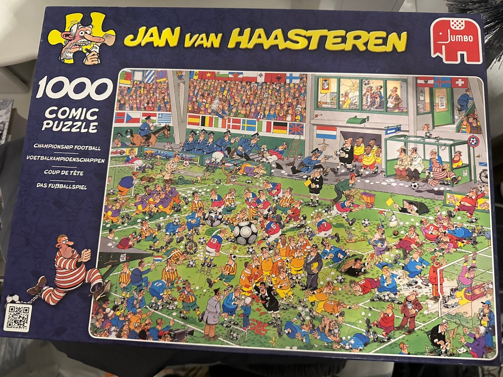 Jan Haasteren puzzel (00030), Ophalen of Verzenden, 500 t/m 1500 stukjes, Gebruikt, Legpuzzel