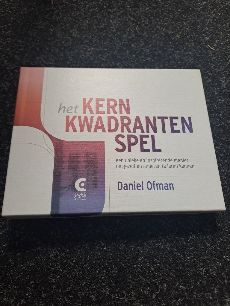 Kernkwadrantenspel ZGAN, Ophalen of Verzenden, Zo goed als nieuw