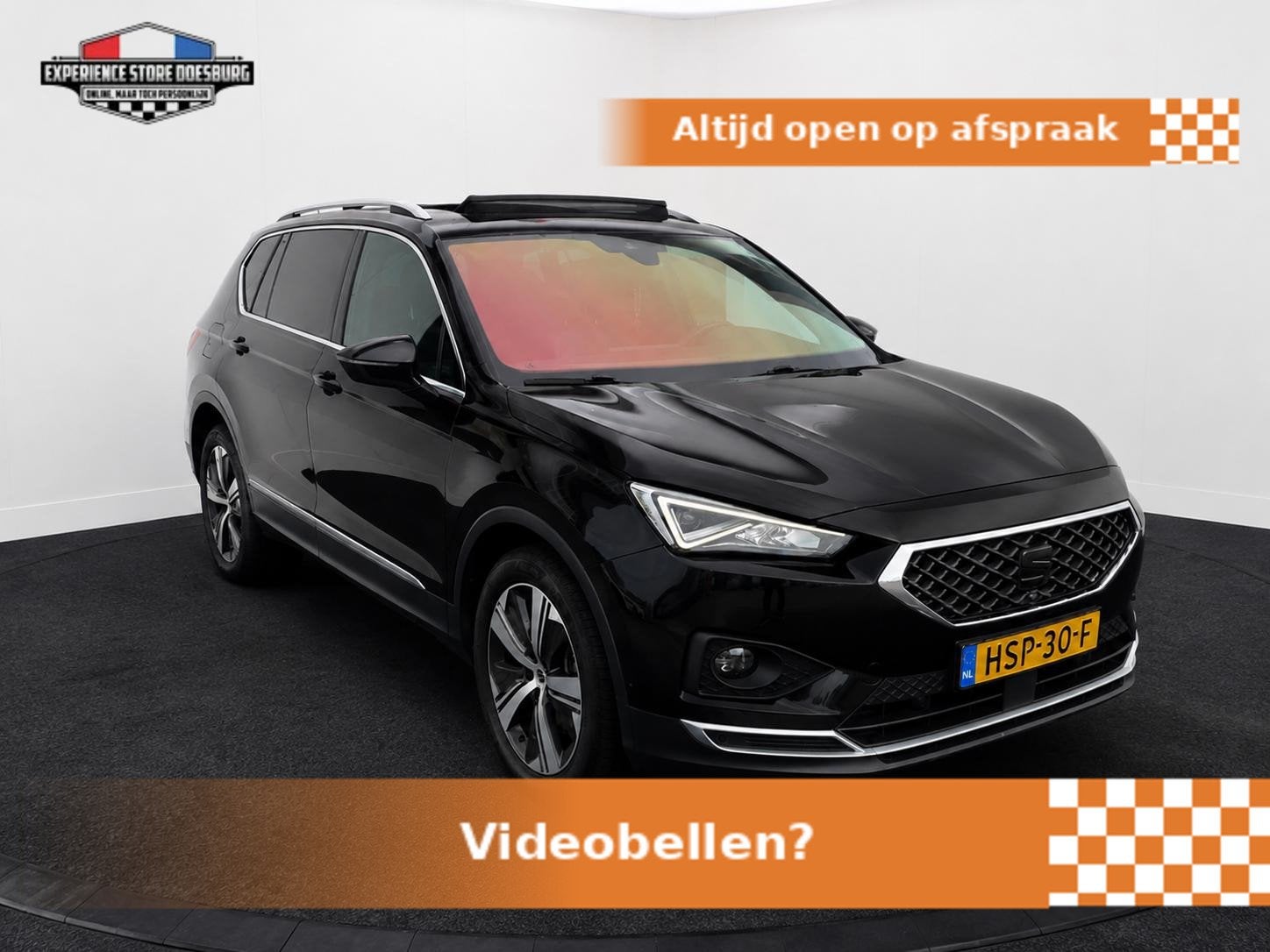 SEAT Tarraco 1.4 TSI e-Hybrid PHEV Xcellence Elektrisch waar, Auto's, Stof, Euro 6, 4 cilinders, Met garantie (alle)
