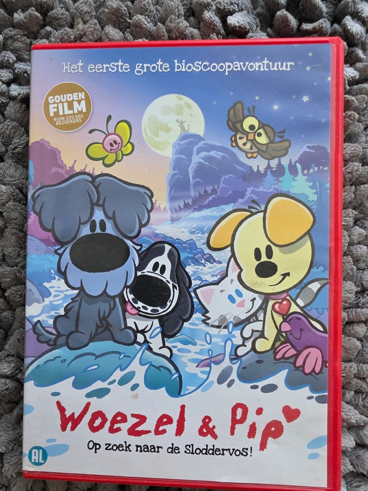 Woezel & Pip: Op zoek naar de Sloddervos! DVD, Bonusmateriaal, Alle leeftijden, Zo goed als nieuw, Familie