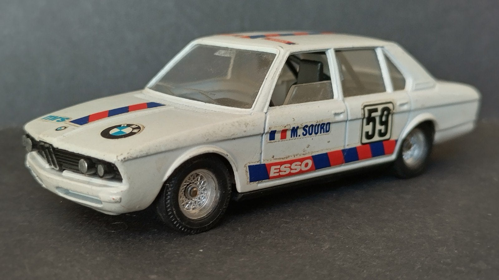 BMW 5 serie E12 Touringcar 1:43 Solido Pol, Hobby en Vrije tijd, Modelauto's | 1:43, Auto, Verzenden, Zo goed als nieuw, .