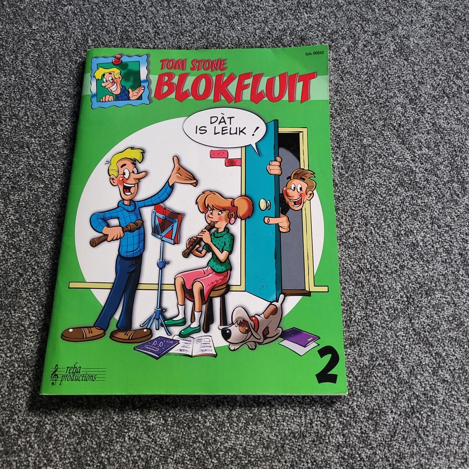 Tom Stone blokfluit boek deel 2, Boeken, Ophalen of Verzenden, Gelezen, Instrument