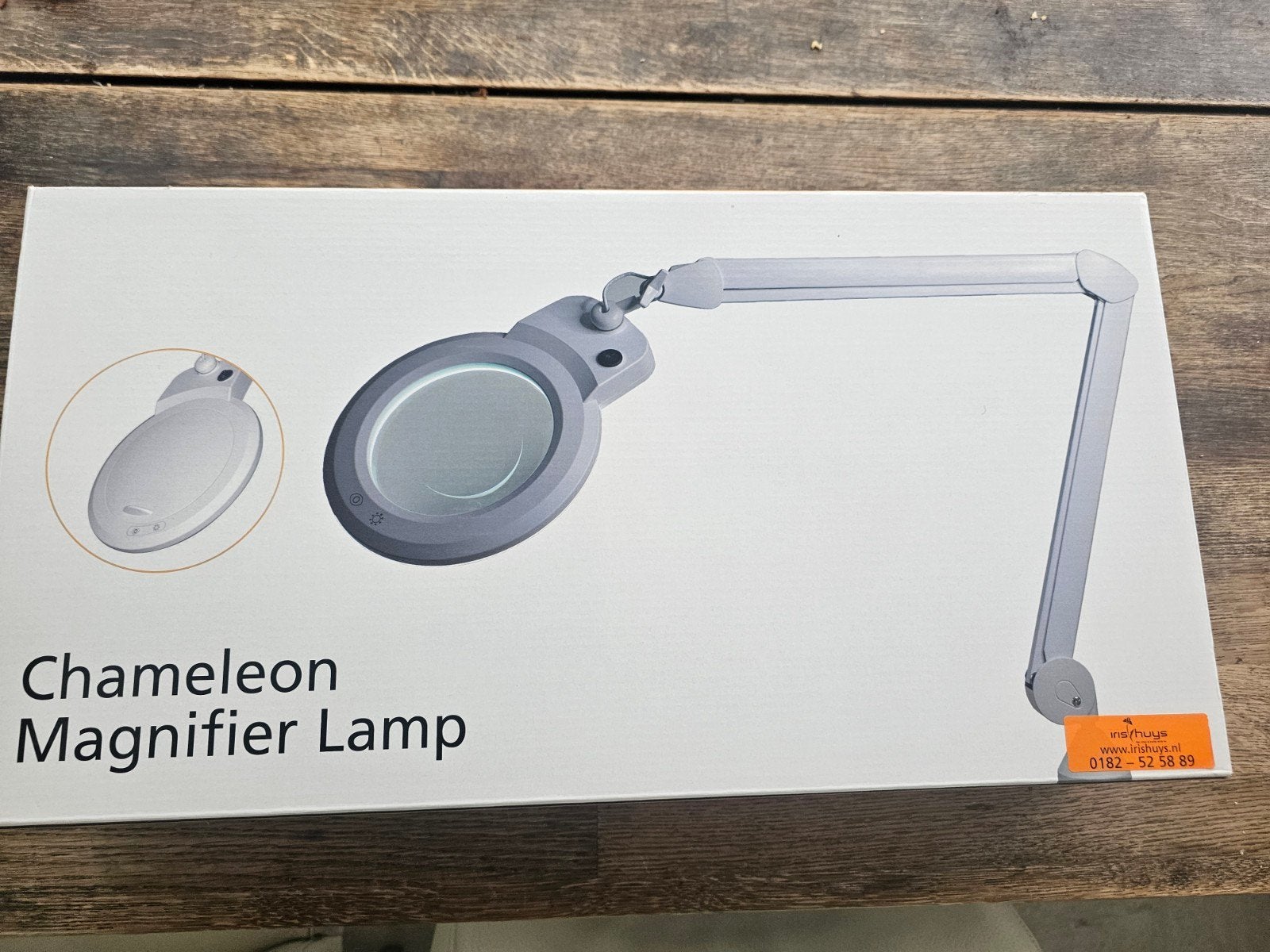 Iris Kwaliteit Loeplamp Kameleon , vergroting 5Dioptrie, nie, Ophalen of Verzenden, Nieuw, Loeplamp