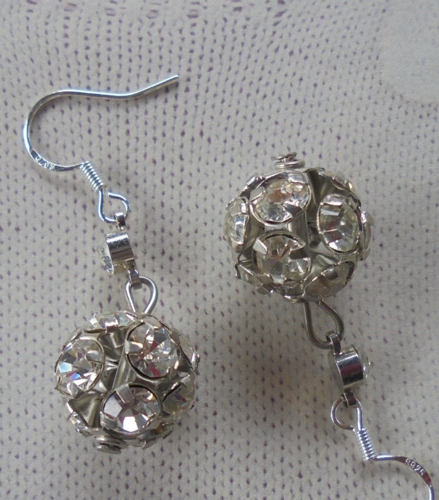 handwerk oorbellen zilver, Sieraden, Tassen en Uiterlijk, Overige materialen, Hangers, Met edelsteen, Nieuw