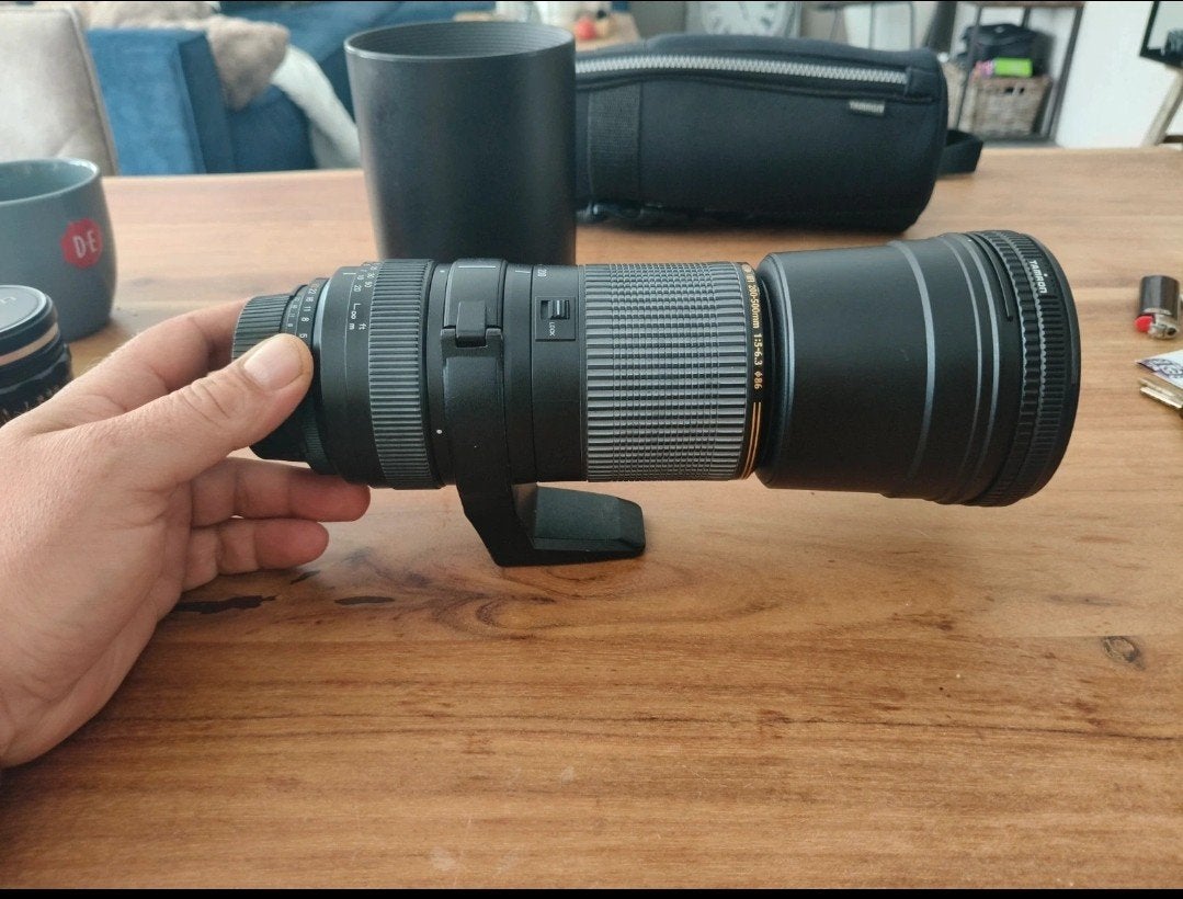 Tamron SP AF Di 200-500mm voor Nikon, Gebruikt, Zoom, Telelens, Ophalen of Verzenden