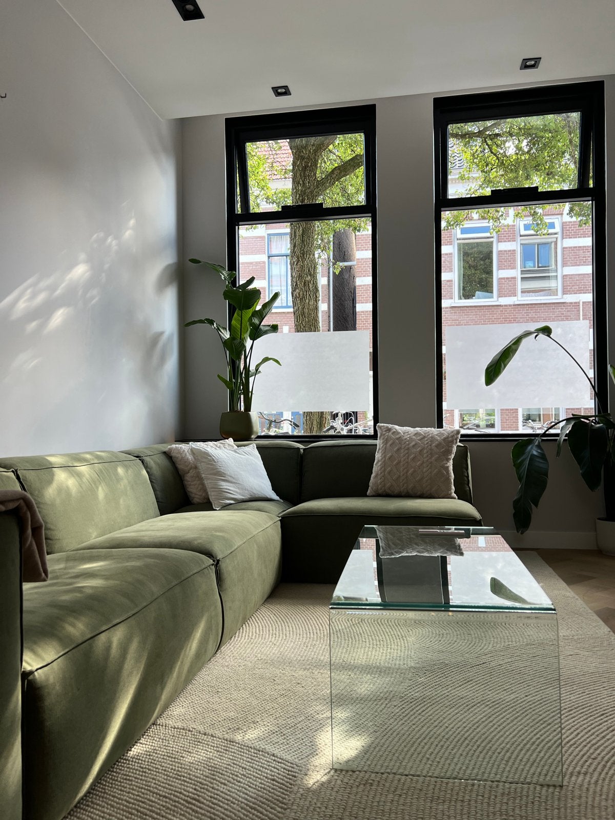 Zo goed als nieuwe hoekbank - Sofa Siem (Loft), Ophalen, Hoekbank, 300 cm of meer, Zo goed als nieuw