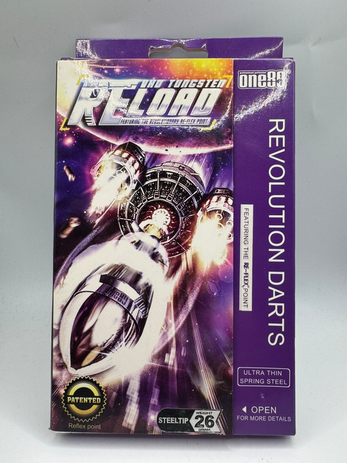 One80 Reload Revolution 26 Gram Dartpijlen, Sport en Fitness, Darts, Ophalen of Verzenden, Zo goed als nieuw, Nvt, Pijlen