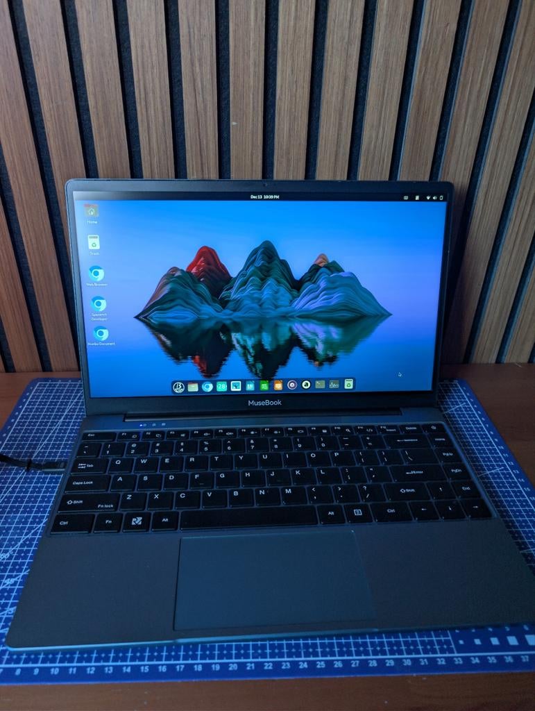 SPACEMIT MUSE Book RISC-V Laptop, Computers en Software, Windows Laptops, Zo goed als nieuw, 14 inch, SSD, Onbekend, 8 GB, Qwerty