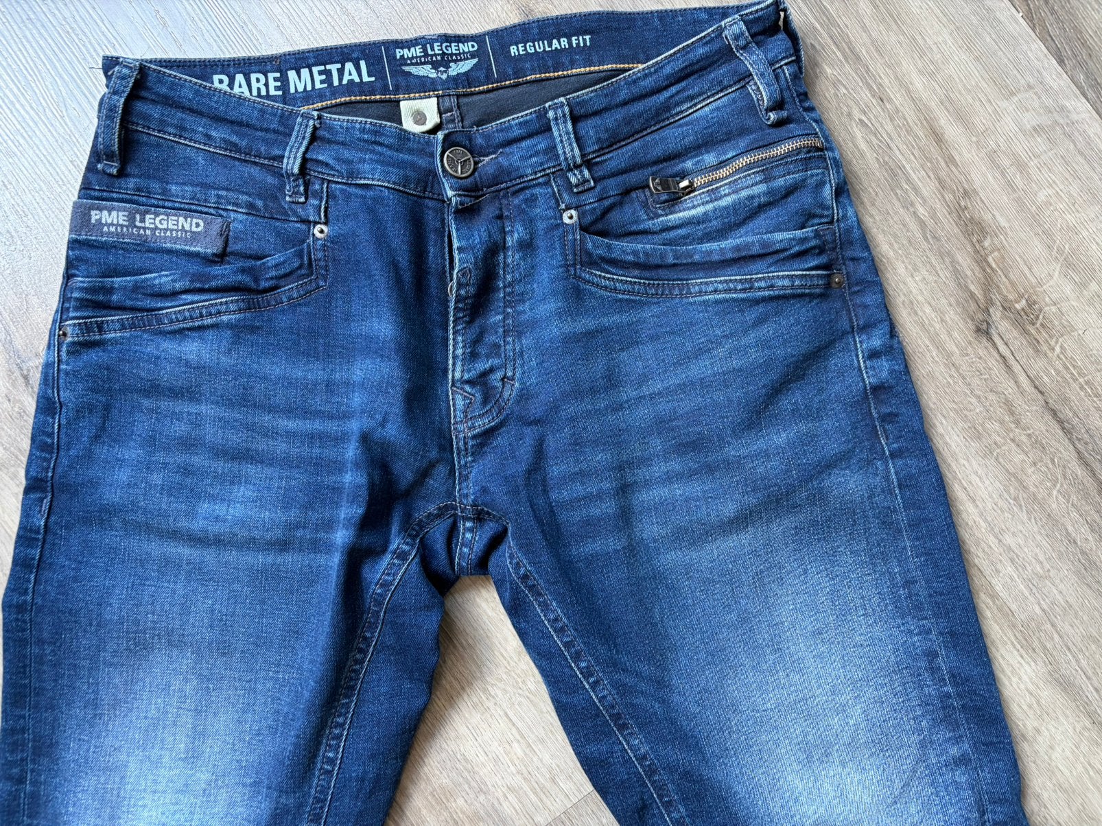 PME JEANS Bare Metal - stretch - maat 34 / 32, Ophalen of Verzenden, Zo goed als nieuw, Blauw, W33 - W34 (confectie 48/50)