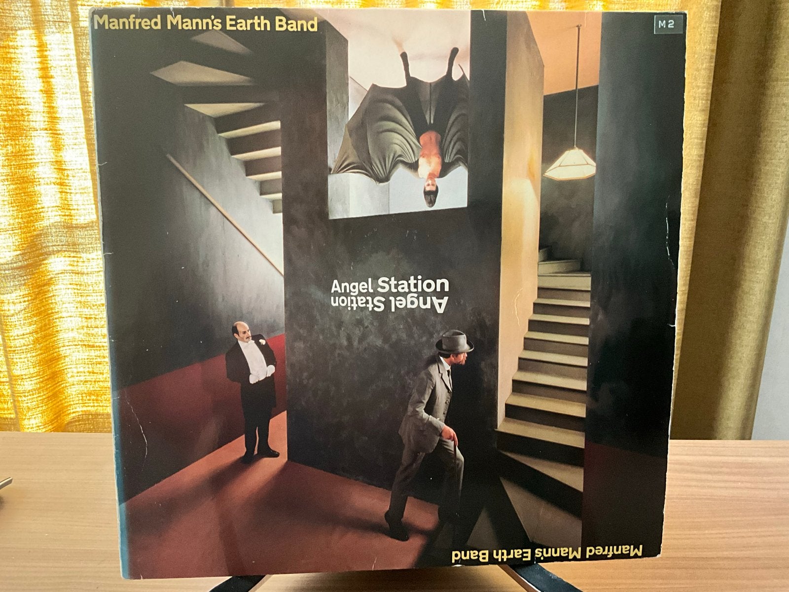 Manfred Mann's Earth Band - Angel Station & Chance LP's, LP, Gebruikt, Pop, Ophalen of Verzenden