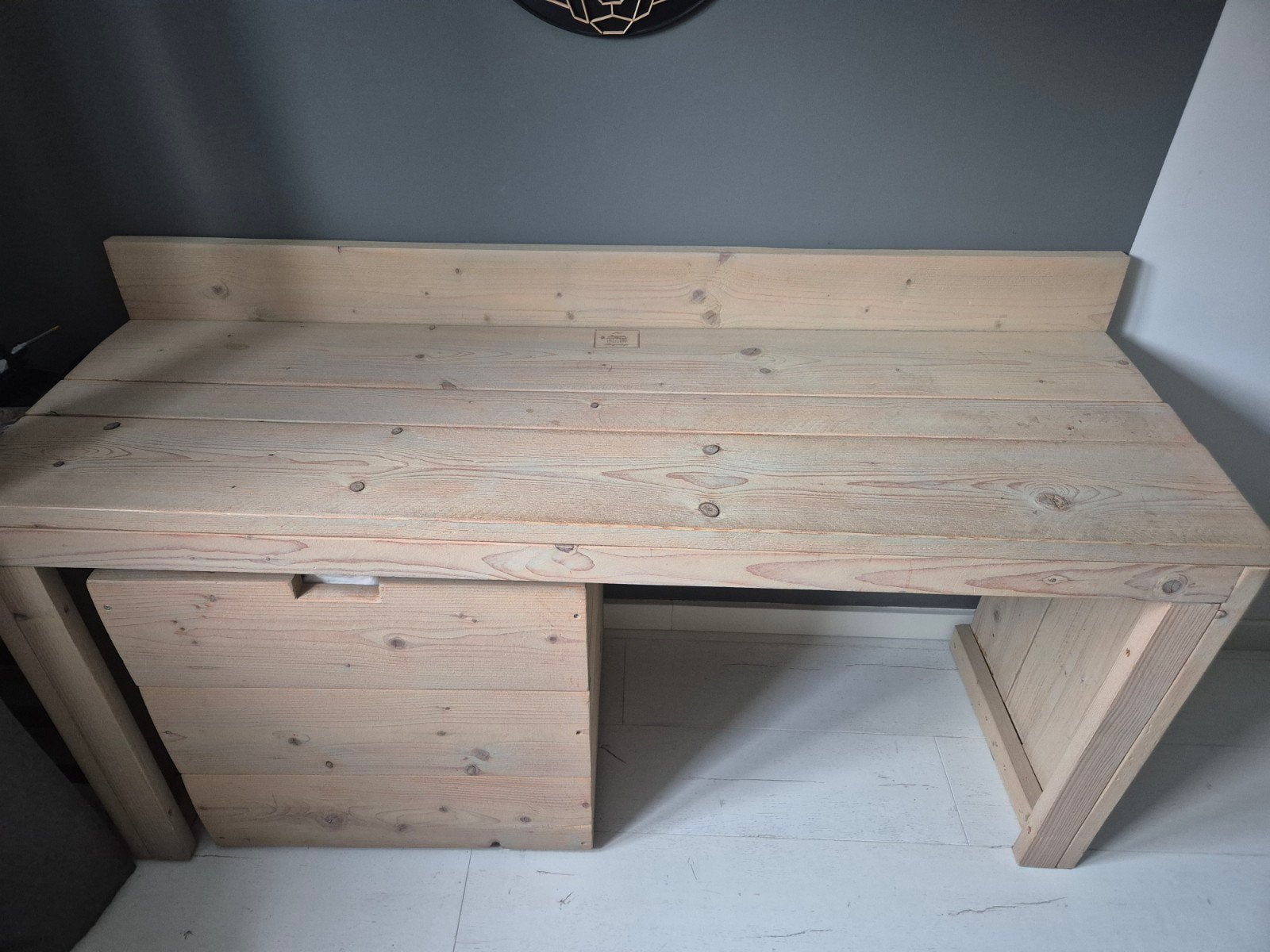 Bureau met opbergbox te koop!, Ophalen, Zo goed als nieuw, Overige typen