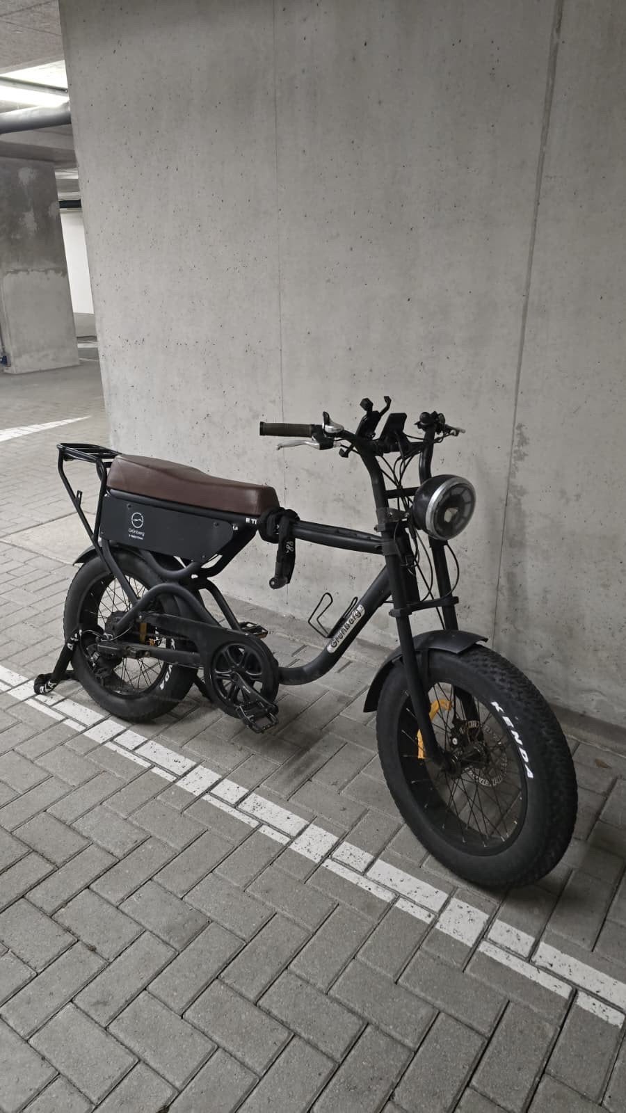 Grunberg Fatbike E times elektrische fiets, Zo goed als nieuw, 51 tot 55 cm, 50 km per accu of meer, Ophalen
