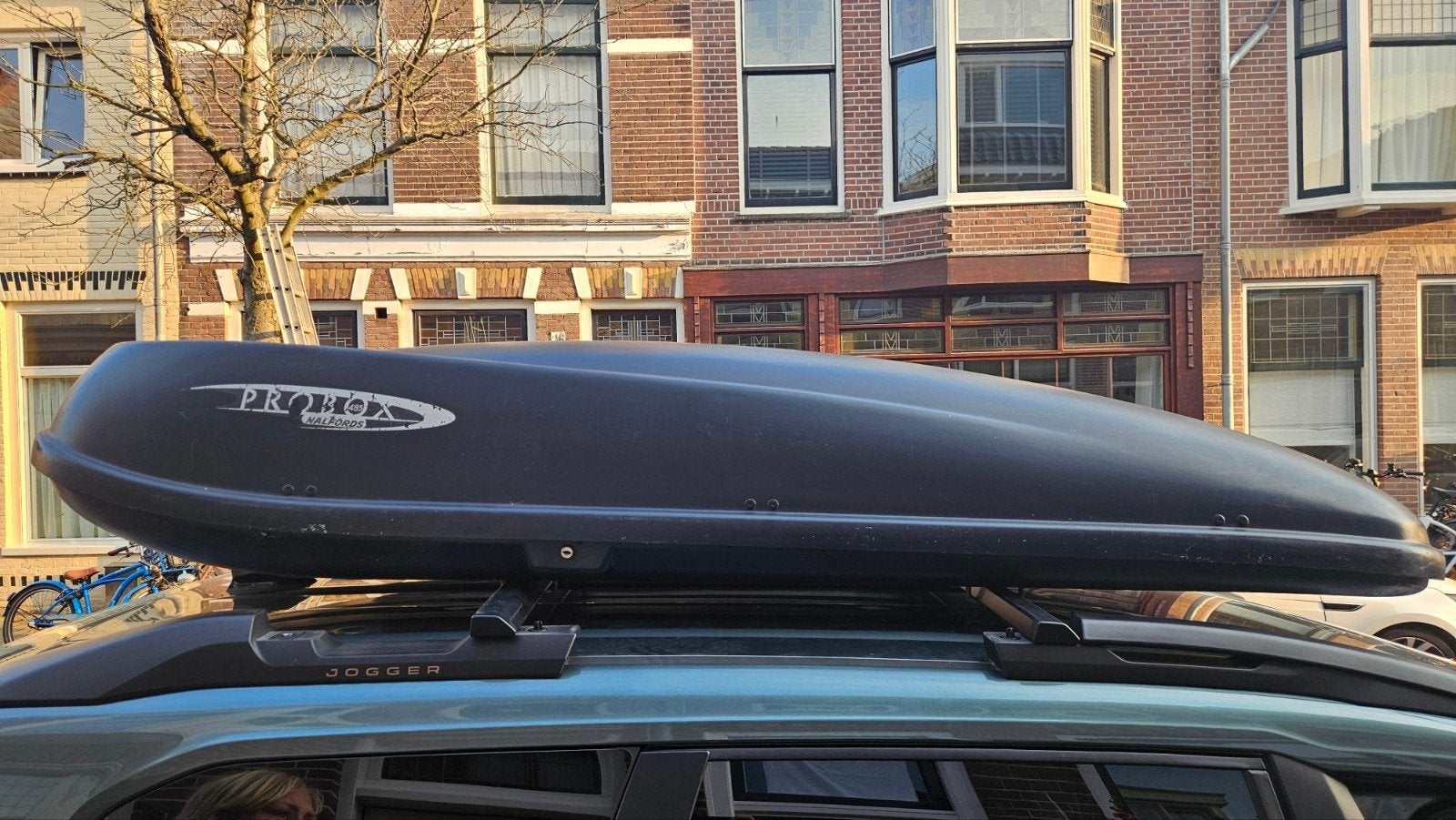 PROBOX Halfords 485 Dakkoffer - Zwart, Auto diversen, Dakkoffers, Gebruikt, Ophalen