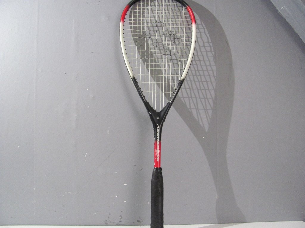Squashracket van Tecno aggressor DX, Ophalen of Verzenden, Zo goed als nieuw, Racket, Met hoes