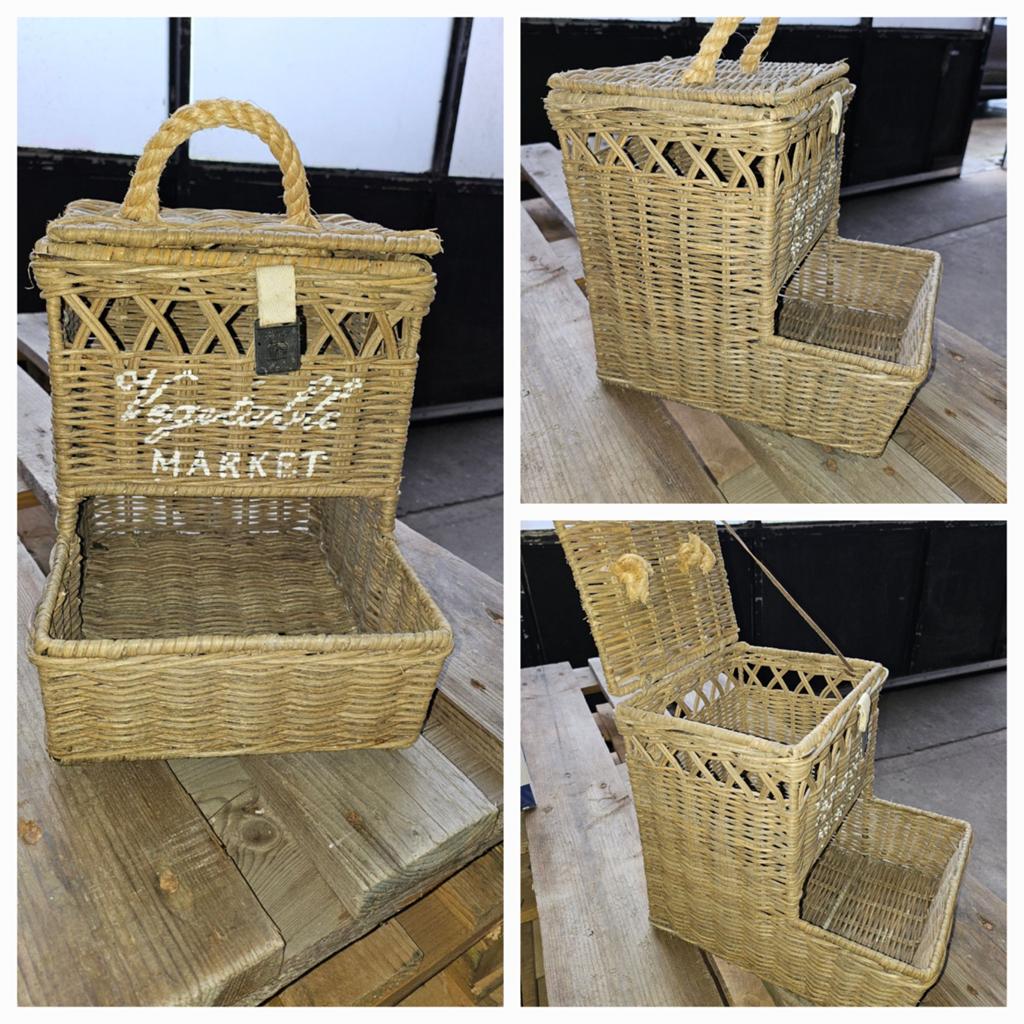 Decoratieve groentemand 'Vegetable Market riviera maison., Huis en Inrichting, Ophalen of Verzenden