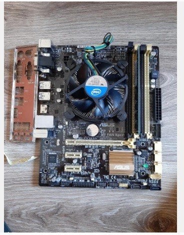 asus intel mpederbord, Computers en Software, Moederborden, Ophalen, Gebruikt, DDR3, Micro-ATX