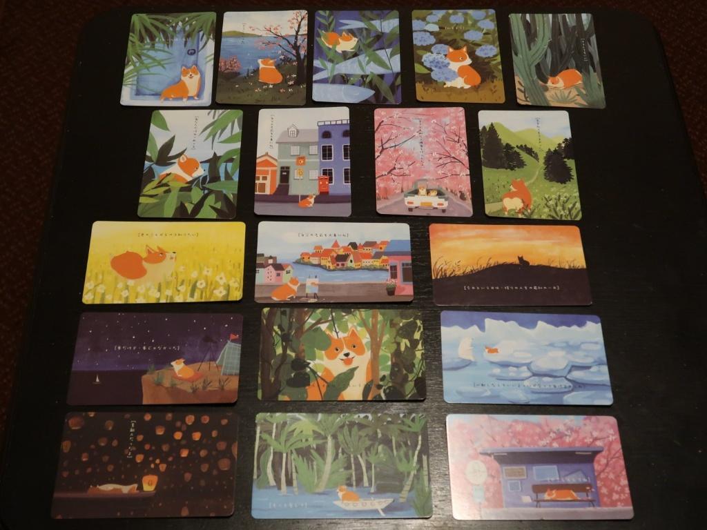 set van 18 Japanse Lucky Dog Shiba ansichtkaarten ongebruikt, Verzamelen, Verzenden, Zo goed als nieuw, Hond of Kat, Overige typen