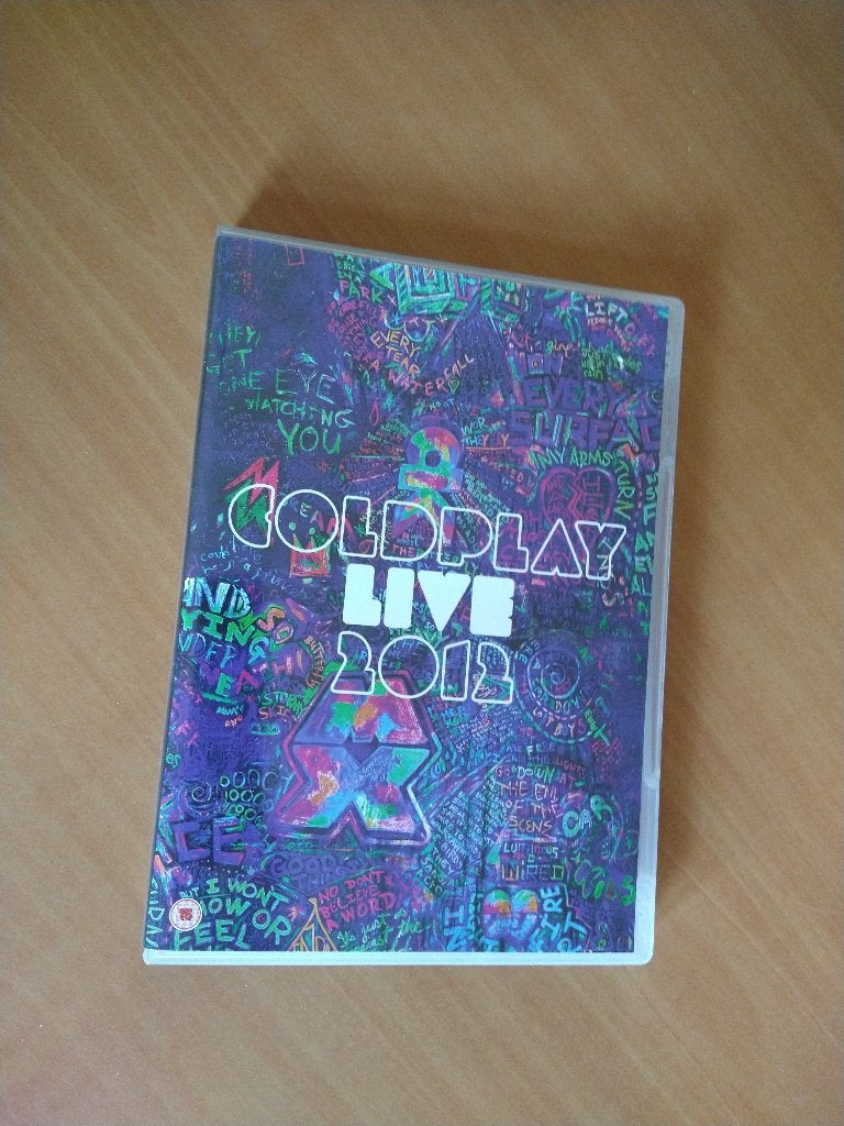 DVD +CD Coldplay Live 2012, Alle leeftijden, Ophalen of Verzenden, Zo goed als nieuw
