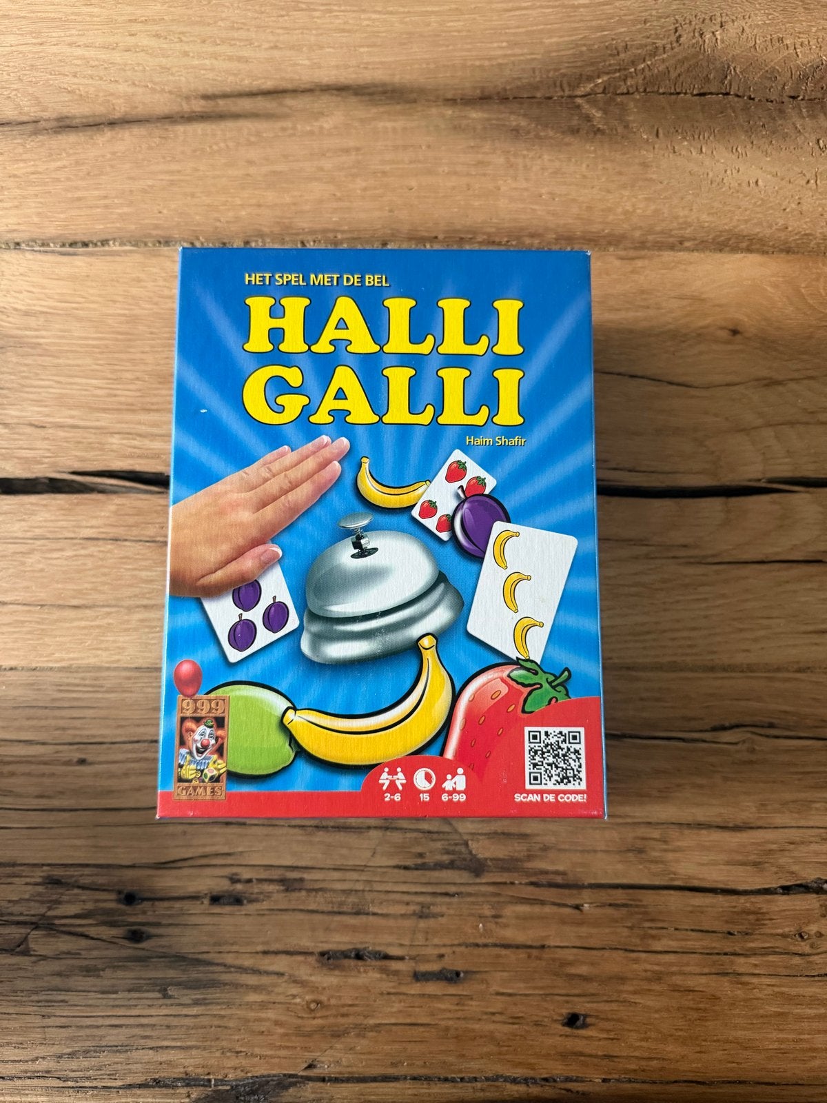 Halli Galli Spel, Drie of vier spelers, Ophalen of Verzenden, Zo goed als nieuw