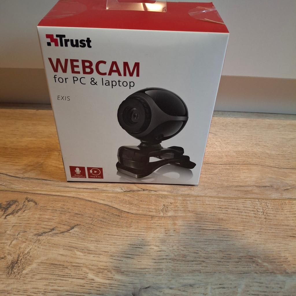Trust webcam nieuw, Computers en Software, Webcams, Ophalen, Nieuw