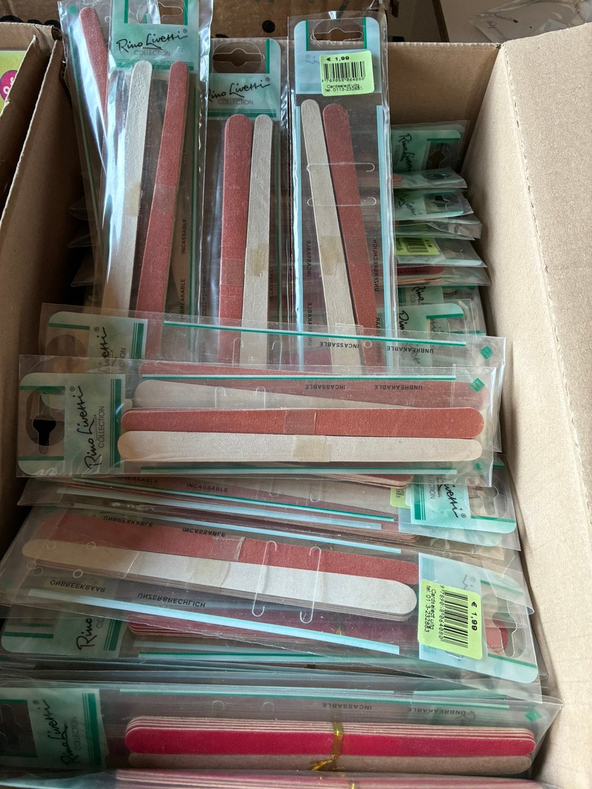 Te koop 185 sets nagelvijlen, Ophalen, Nieuw