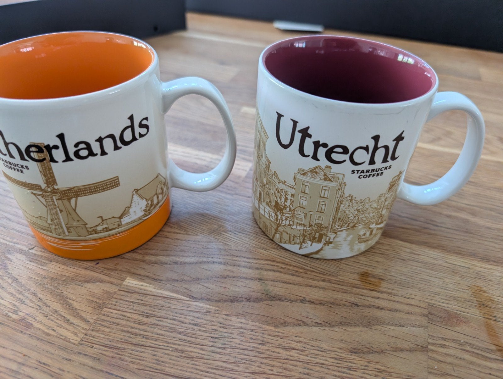Starbucks mokken NL & Utrecht, Ophalen, Mok, Zo goed als nieuw, Overige stijlen
