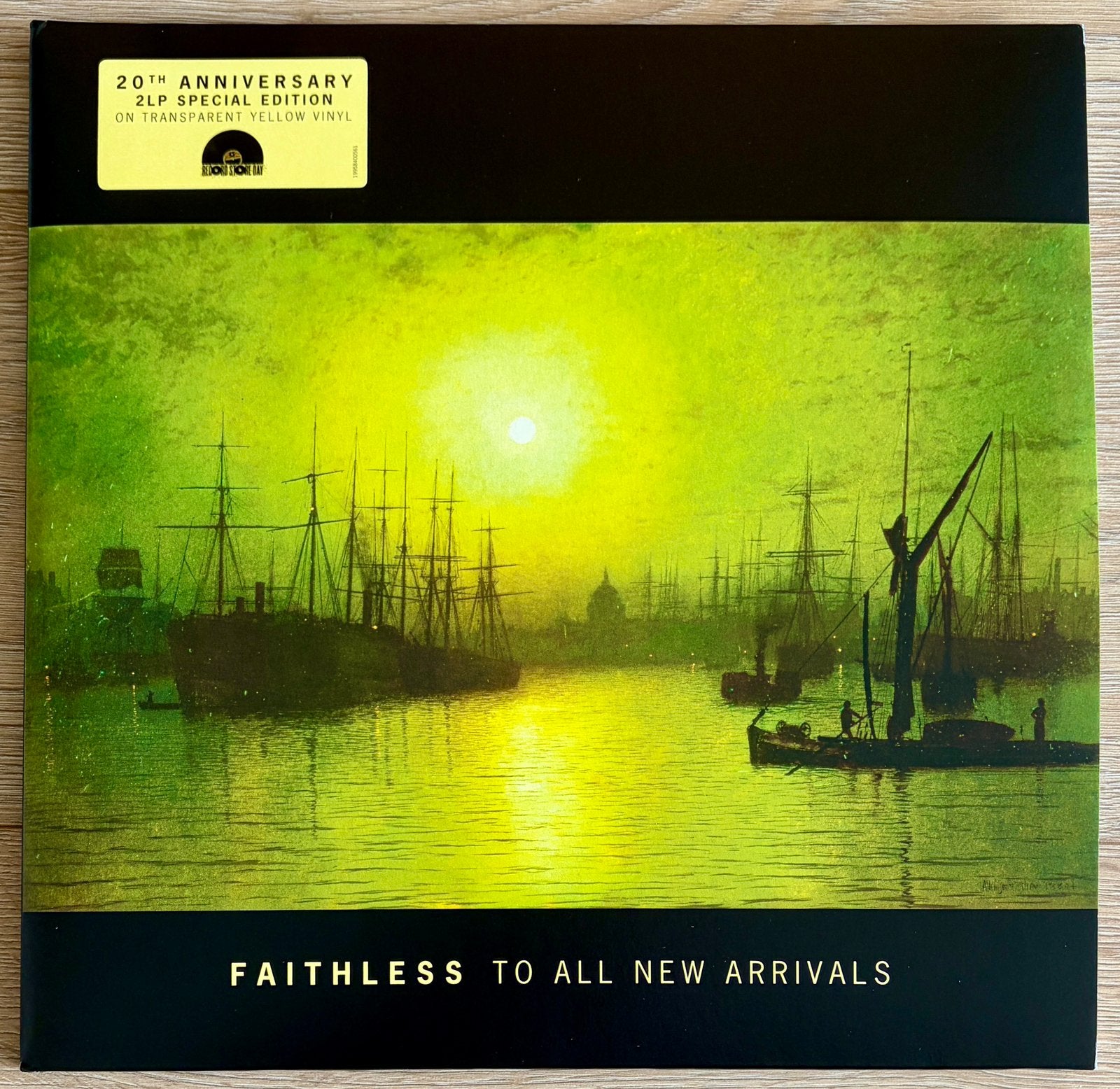 Faithless 2LP RSD2026 To All New Arrivals- Geel Vinyl Sealed, Limited edition, Nieuw in verpakking, Dubbel-LP, Verzenden